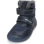 D.D.STEP chlapecká zimní obuv BAREFOOT W063-52130M tmavě modrá 29