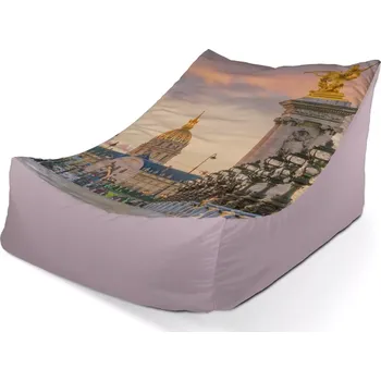 Sedací pytel Sablio Sedací vak Lounge Paříž Elysejský palác - 80 x 95 x 50 cm