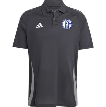 Pánské tričko Polokošile adidas FC Schalke 04 poloshirt black 5s04ij8344 Velikost S