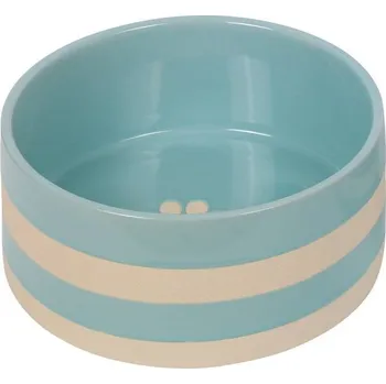 Miska pro psa Nobby keramická miska Strio zelená 21 cm 2,00 l
