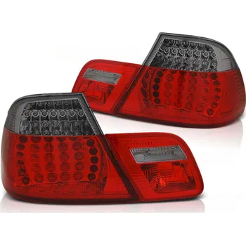 Zadní světlomet LED ZADNÍ SVĚTLA ČERVENÝ KOUŘ SEQ pro BMW E46 04.99-03.03 COUPE