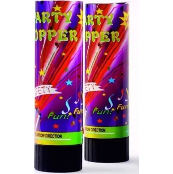 Konfeta Vystřelovací párty konfety 9424 20cm 2ks na kartě