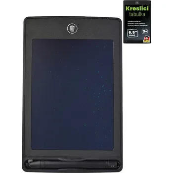 Magnetická kreslící tabulka Tabulka tablet kreslící magická 18x12cm set s perem na baterie v krabici | 65554