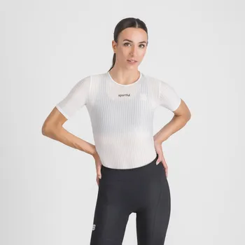 cyklistický dres SPORTFUL Cyklistické triko s krátkým rukávem - PRO BASELAYER W - bílá