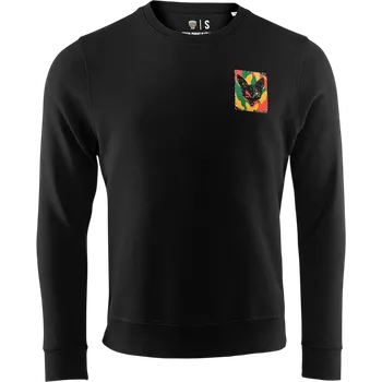 Pánská mikina Mikina Füchse Berlin Sweatshirt Camo 100203-black Velikost XL