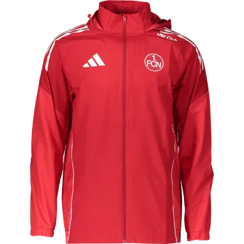 Pánská větrovka Bunda s kapucí adidas 1. FC Nürnberg Rain 6fcnji6503 Velikost L