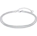 Náramek z chirurgické oceli dvojitý…