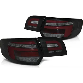 Zadní světlomet LED PÁS RED ZADNÍ SVĚTLA ČERNÁ SEQ pro AUDI A3 8P 5D 03-08