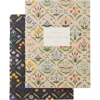 Zápisník Rifle Paper Co. Kapesní nelinkovaný zápisník Estee – set 2 ks