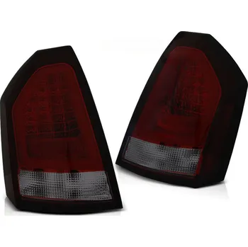 Zadní světlomet CHRYSLER 300C 05-08 RED SMOKE LED PÁS