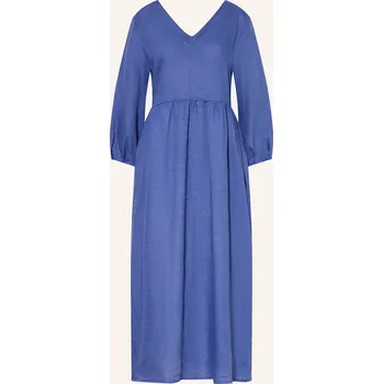 Dámské šaty Robert Friedman Dámské Lněné Šaty Selenal, modrá, 34