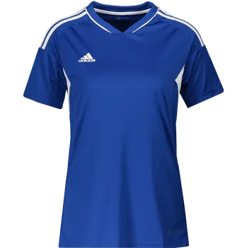 Dres adidas miLIC22 Custom t Damen Blau hb5387blau Velikost XS