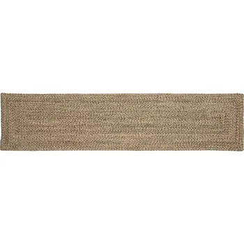 Koberec vidaXL Koberec Přírodní a černá 60 x 250 cm juta