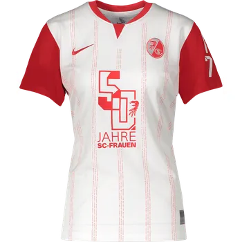 Míčový sport Dres Nike SC Freiburg 50. Jahre Sondert Frauen Jersey Women 6scffn1827-100 Velikost S