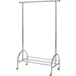 Ocelový stojan na oblečení do předsíně WU-18 - Halmar Šedá 120x181 cm