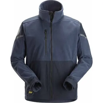 Snickers Workwear | Bunda fleecová Windblocker tm. modrá - Modrá / XXL / 2XL / modrá