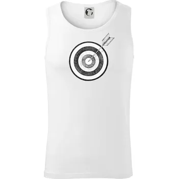 Pánské termoprádlo Terč na lukostřelbu - Tílko pánské Core - M ( Bílá )
