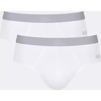 Slipy Pánské slipy GO ABC 2.0 Brief 2P - WHITE - bílé 0003 - SLOGGI WHITE S