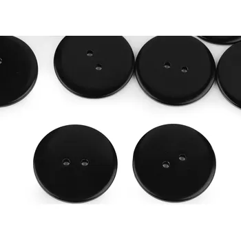 Knoflík Knoflík velikost 48", střední, 13 černá