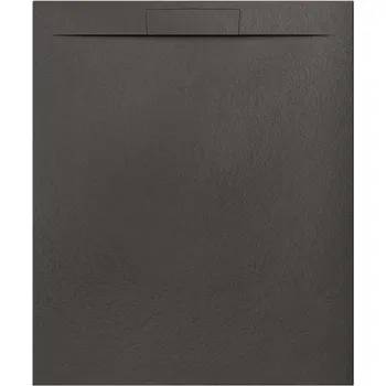 Sprchová vanička EBS Nilo Sprchová vanička litá 120x100cm, grafito NI120100GREQZ