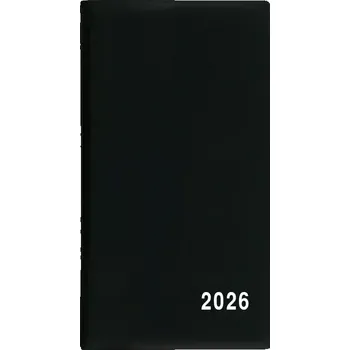 Diář Diář 2026 Měsíční diář - Františka - PVC - černá (BMF1-2-26)