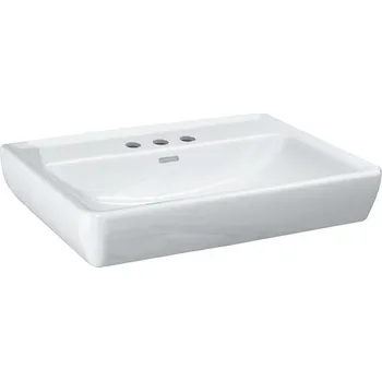 Umyvadlo Laufen Pro A Umyvadlo 65x48 cm se třemi otvory, bílá matná H8189537571081