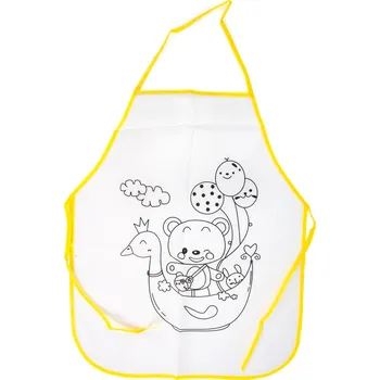 Dětská zástěra FANDY Zástěrka na výtvarnou výchovu Tinting 02 medvídek