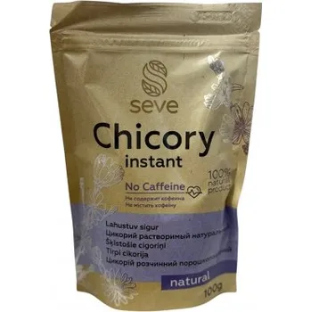 Káva SEVE: Rozpustná cikorka NATURAL 100g D302