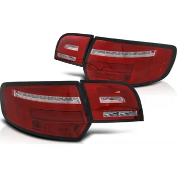 Zadní světlomet LED BAR ZADNÍ SVĚTLA ČERVENÁ BÍLÁ SEQ pro AUDI A3 8P 5D 08-12