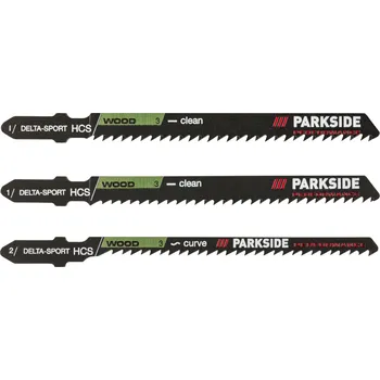 Příslušenství k pile PARKSIDE PERFORMANCE® Sada pilových listů pro přímočarou pilu PPSTZ 3 A1 (sada na dřevo, 3dílná)