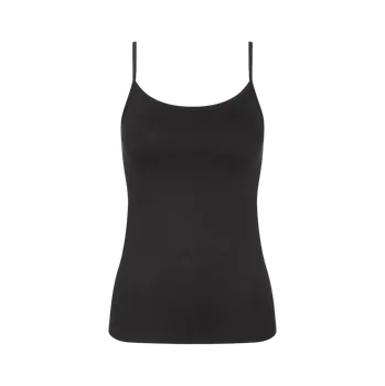 Dámské tílko Sense Of Cotton Spaghetti Top - BLACK - TRIUMPH BLACK - TRIUMPH BLACK 36