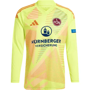 Dres s dlouhým rukávem adidas 1.FC Nürnberg Goalkeeper Jersey 2024/25 5fcniu0291 Velikost XXL
