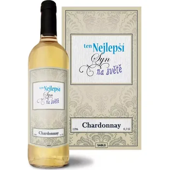 Víno Sablio Bílé víno Ten nejlepší syn na světě: 0,75 l