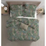 Povlečení z Renforcé bavlny LUNARIA zelené Rozměr povlečení: 2 ks 70 x 90 cm | 200 x 220 cm, 140x200 / 70x90 cm, 140x220 / 70x90 cm, 200x220 + 2 polštáře 70x90 cm
