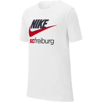 Triko Nike SC Freiburg Futura T-Shirt Kids 5scfar5252-107 Velikost XL (158-170 cm)