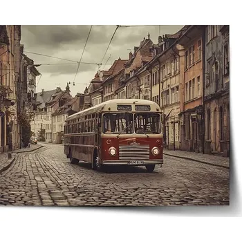 Plakát Sablio Plakát Historický autobus - 60x40 cm