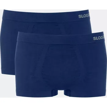 Boxerky Pánské boxerky GO Smooth Hipster 2P - UNKNOWN - tm. modré 6722 - SLOGGI UNKNOWN XXL