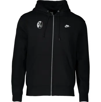 Dámská mikina Mikina s kapucí Nike SC Freiburg Club Sweat Jacket 6scffn3861-010 Velikost XL