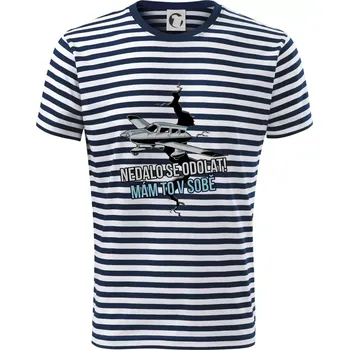 Pánská móda Nedalo se odolat, mám to v sobě letadlo - Triko na vodu - XL ( Prouhovaná )