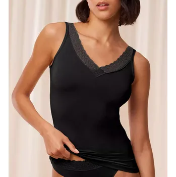Feel of Modal Tank Top - BLACK - TRIUMPH BLACK - TRIUMPH XL