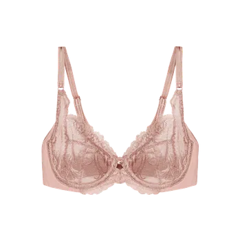 Podprsenka Dámská podprsenka Wild Peony Florale W - PINK - sv. růžová 1774 - TRIUMPH PINK 90B