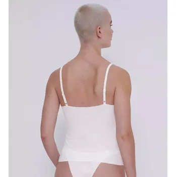 Dámský top ZERO Feel 2.0 Spaghetti Top - WHITE - bílý 00GZ - SLOGGI WHITE XL