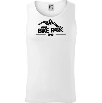 Bike park hory - Tílko pánské Core - M ( Bílá )