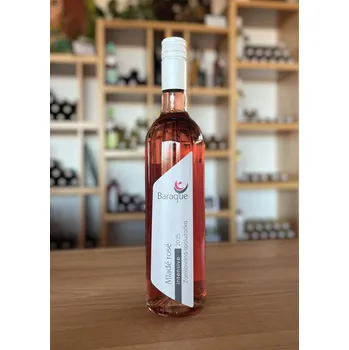 Víno Mladé rosé 2025, moravské zemské víno, Vinařství Baraque, polosuché