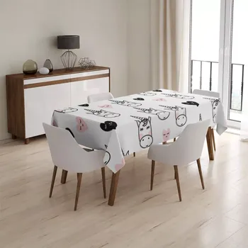 ubrus Sablio Ubrus Hlava jednorožce - 130x170 cm