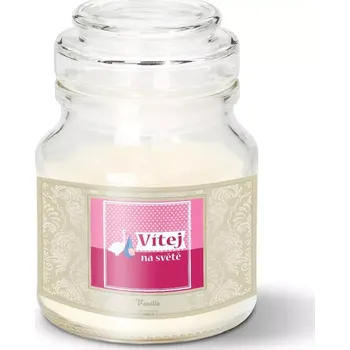 Svíčka Sablio Svíčka Vítej na světě 4 - 120 g
