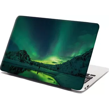 samolepka Sablio Samolepka na notebook Zelená záře - 29x20 cm