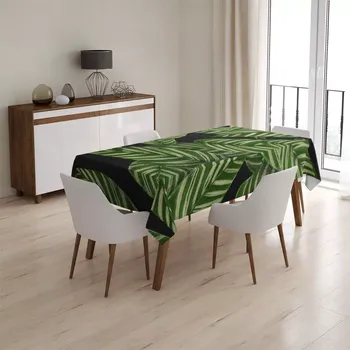 ubrus Sablio Ubrus Abstrakce listů - 90x90 cm