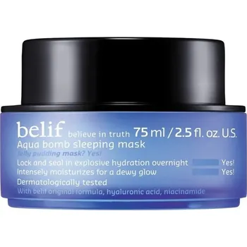 Pleťová maska belif - Aqua Bomb Sleeping mask 2.5 Hydratační masky 75 ml unisex