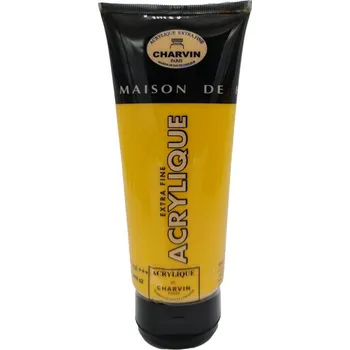 Modelářská barva Charvin Paris Akrylová barva Extra Fine Cadmium Yellow Light HUE 200ml